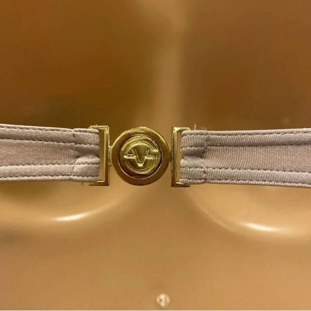 Victoria's Secret Beige Shimmer Twist Bandeau Bikini - Picture 10 of 16